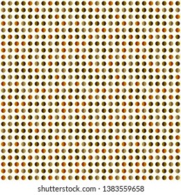 Seamless abstract background of colored varied circles for design.