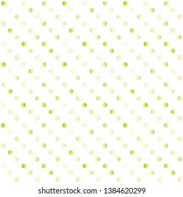 Seamless abstract background of colored varied circles for design.