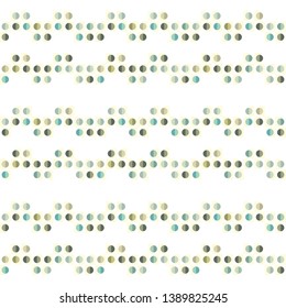 Seamless abstract background of colored varied circles for design.