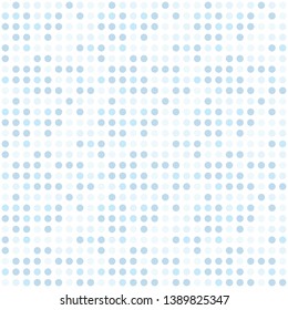 Seamless abstract background of colored varied circles for design.