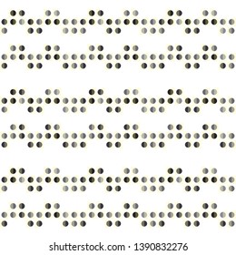Seamless abstract background of colored varied circles for design.