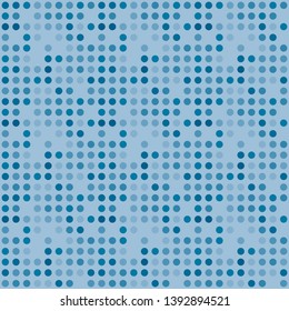 Seamless abstract background of colored varied circles for design.