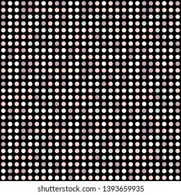 Seamless abstract background of colored varied circles for design.