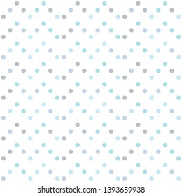 Seamless abstract background of colored varied circles for design.
