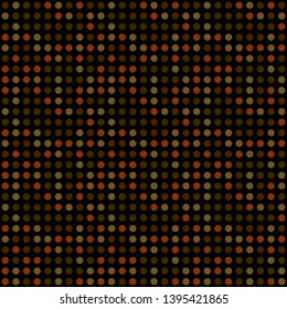 Seamless abstract background of colored varied circles for design.