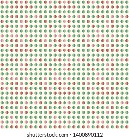 Seamless abstract background of colored varied circles for design.