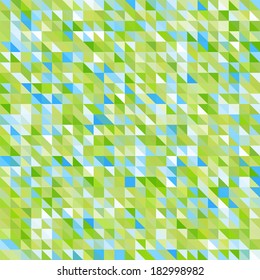 seamless abstract background consisting of triangles