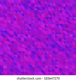 seamless abstract background consisting of triangles