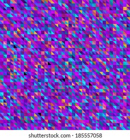 seamless abstract background consisting of triangles