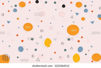 Seamless abstract background design. Modern background template.