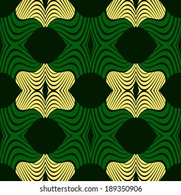 seamless abstract background with different geometric shapes