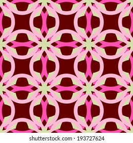 seamless abstract background with different geometric shapes