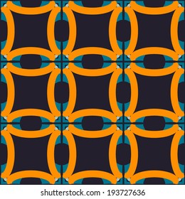 seamless abstract background with different geometric shapes