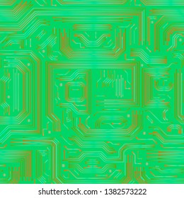 Seamless Abstract background of digital technologies Pattern