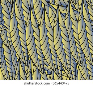 Seamless abstract background with doodling hand drawn elements, vector illustration.