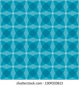 Seamless abstract background with dots, circles. Infinity dotted geometric pattern. Vector illustration.   