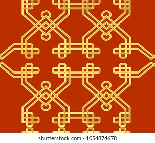 seamless abstract background in ethnic style