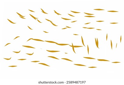 seamless abstract background for fabric, textile, paper, packaging, curtain, pillow, blanket, bed sheet.hand drawn yellow eyebrows