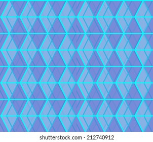 Seamless abstract background formed from overlapping trapezoids