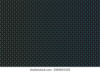 Seamless abstract background with geometric elements pattern with green blue gradient rhombus dots.