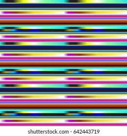 Seamless abstract background with geometric elements. Designed with bright colored gradients. Trendy Glitch effect.