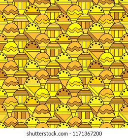 Seamless abstract background with geometric pattern
