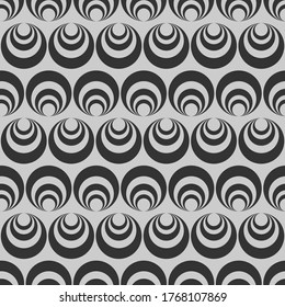 Seamless of abstract background geometric pattern. Vector illustration.