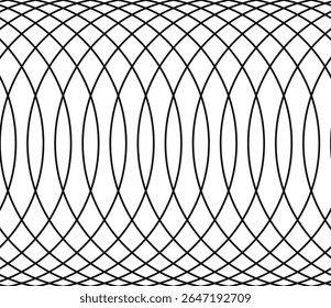 Fondo abstracto sin fisuras con Formas geométricas y líneas de Vector limpias para el diseño moderno