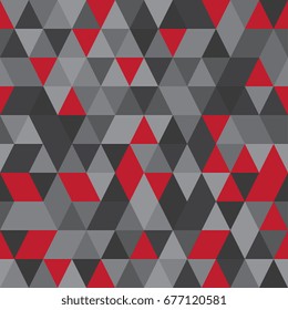 Seamless abstract background of geometric shapes. Geometric a mosaic of triangles