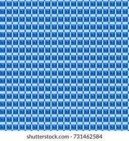 Seamless abstract background of geometric shapes. Contemporary pattern for tiles. Geometric mosaic. Template for design and interior