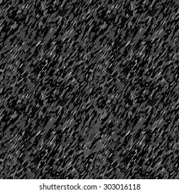 Seamless abstract background, grainy texture and asphalt color. Vector clipart.