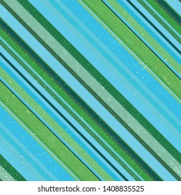 Seamless abstract background with green, blue stripes, vector illustration