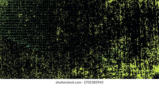 Fondo abstracto sin fisuras de cuadrados verdes y partículas brillantes. Fondo de gradiente Abstractas. Antecedentes para el Diseño web. Pequeños bloques de mosaico cuadrados simples de computadora. Vector 3D