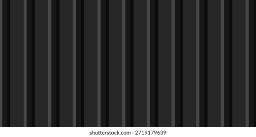 Fondo abstracto sin fisuras gris con líneas de Vertical ILUSTRACIÓN