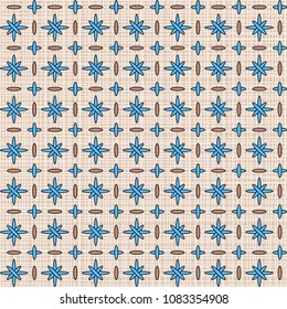 seamless abstract background like cross-stitch embroidery