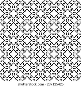 Seamless Abstract background made of black pattern