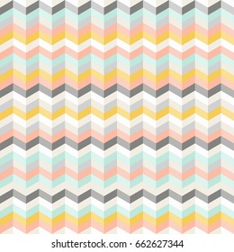 Seamless abstract background made from colored strips with the illusion of volume.