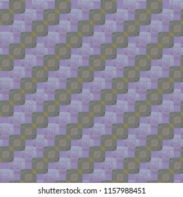 Seamless abstract background multicolor cube diagonal grid.