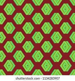 Seamless abstract background multicolored cube.