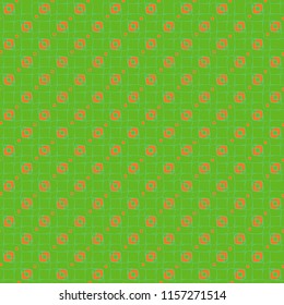 Seamless abstract background multicolored cube diagonal grid.