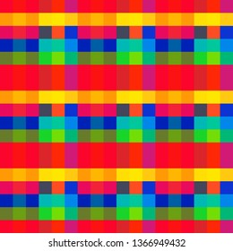 Seamless abstract background from multi-colored raznoobraznyh squares. Background for design.