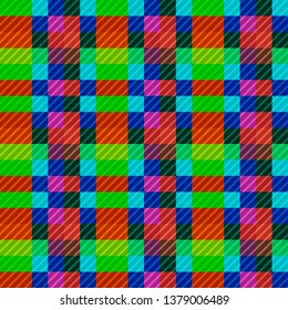 Seamless abstract background from multi-colored raznoobraznyh squares. Background for design.