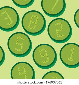 seamless abstract background with numbers