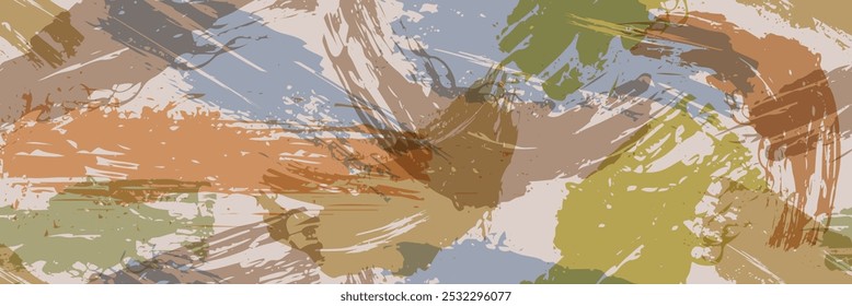 Seamless abstract background with patches of colored paint. Template for textures, textiles, wallpapers, screensavers, covers and creative ideas