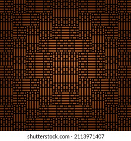 Seamless abstract background pattern with a blend of lines and dots that make up a measured weave