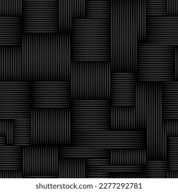 seamless abstract background pattern with blocks of parallel lines. vector endless pattern