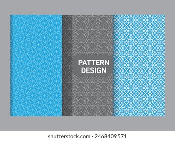 Seamless Abstract Background Pattern Design