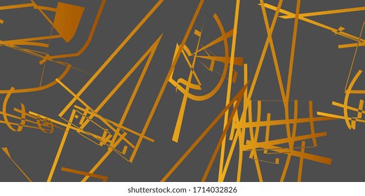 Seamless abstract background. Seamless pattern of drawn abstract shapes. Vector illustration eps-10