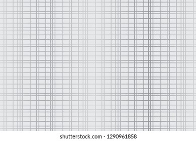 Seamless, abstract background pattern made with lines forming a grid in silver color. Modern vector art.