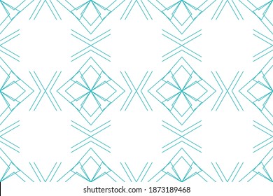 Seamless, abstract background pattern made with lines forming polygonal shapes. Dynamic, modern vector art.